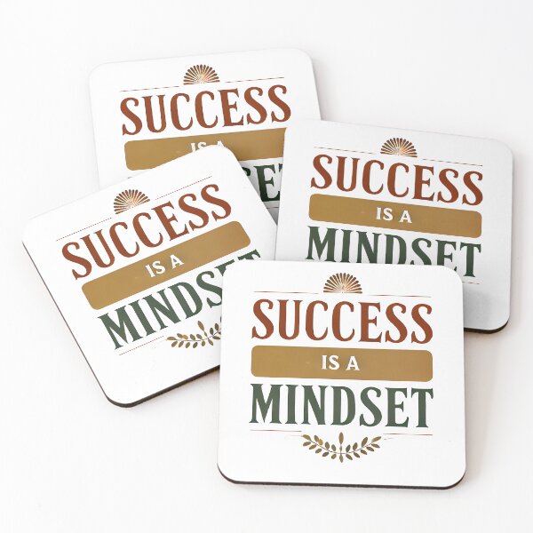 Item preview, Motivational Quote, Success is a Mindset designed and sold by Logiamerch.