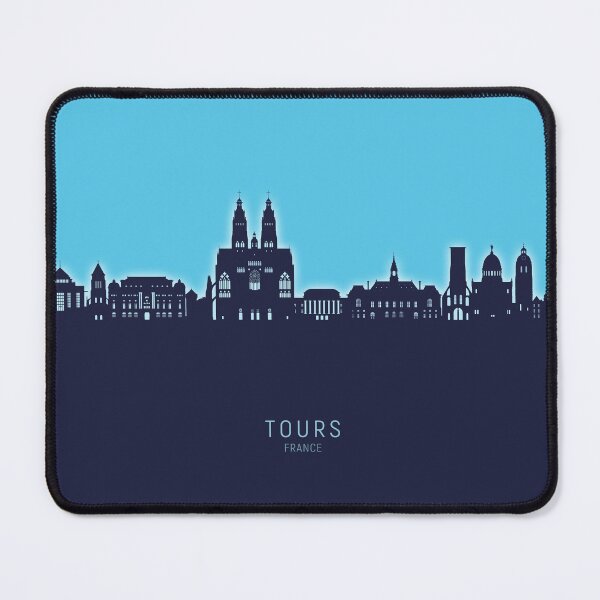 Item preview, Tours France Skyline designed and sold by ArtPrints.