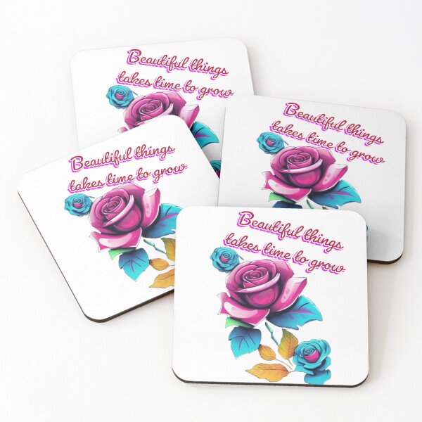 Item preview, Beautiful things takes time to grow designed and sold by DesignPrePress.
