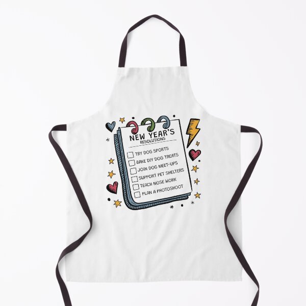 Item preview, New Year’s resolution for dog owners designed and sold by MJ ART.