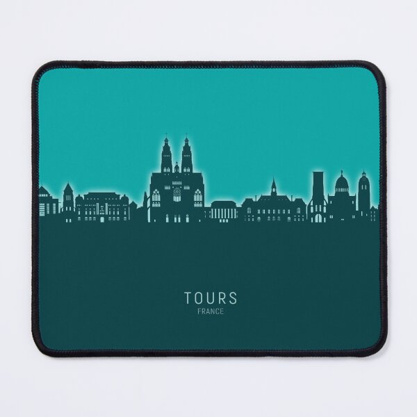 Item preview, Tours France Skyline designed and sold by ArtPrints.