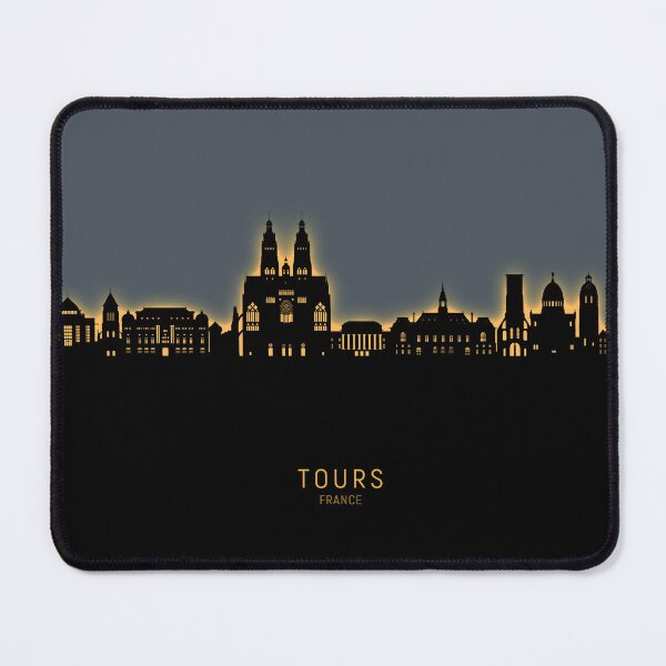 Item preview, Tours France Skyline designed and sold by ArtPrints.
