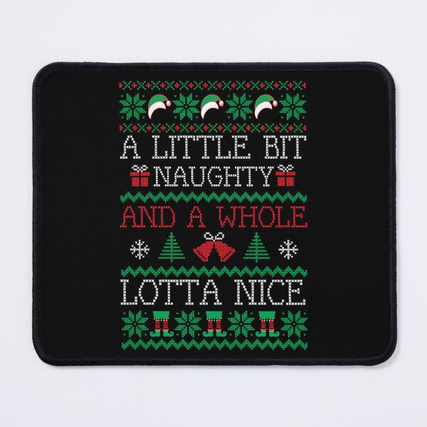 Item preview, Naughty, Nice, and Everything Ugly Christmas designed and sold by CleanDecor.