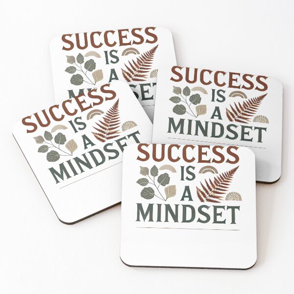 Item preview, Motivational Quote, Success is a Mindset designed and sold by Logiamerch.