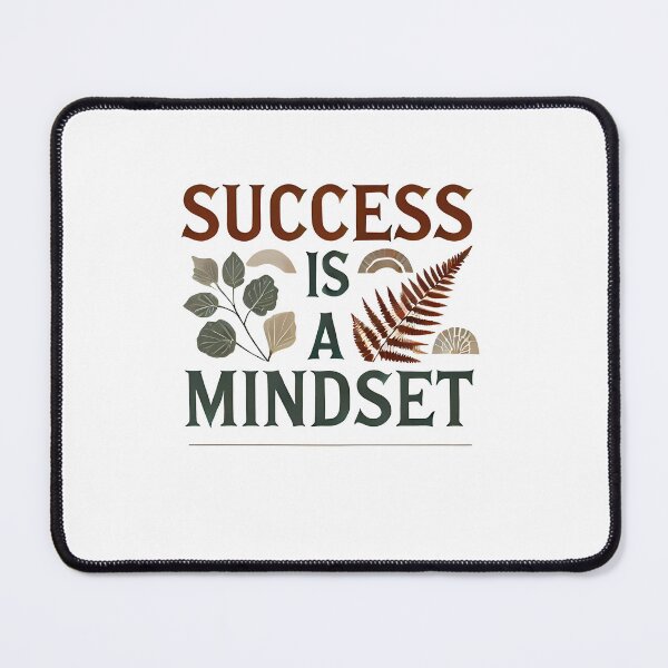 Item preview, Motivational Quote, Success is a Mindset designed and sold by Logiamerch.