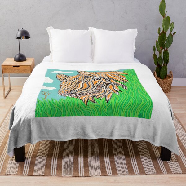 Item preview, Tiger designed and sold by Tem-Tribal-Art.