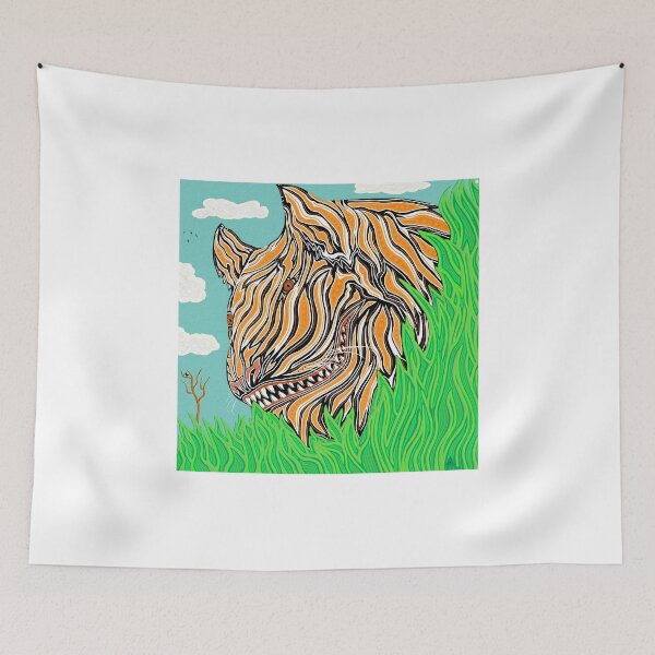 Item preview, Tiger designed and sold by Tem-Tribal-Art.