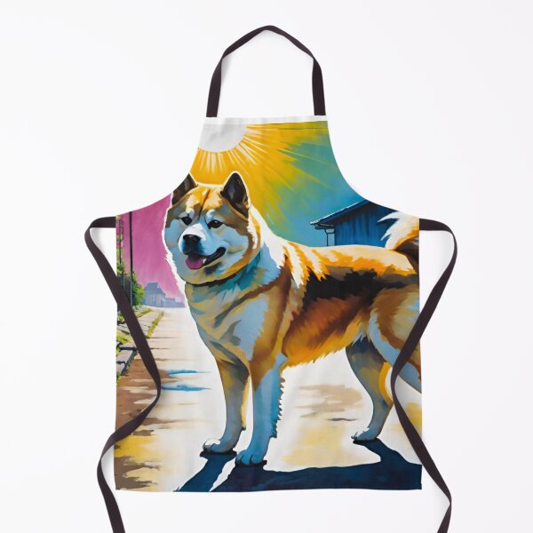 Item preview, Majestic Japanese Akita Standing Proudly designed and sold by GrizzlyCollective.