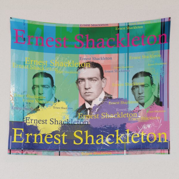Item preview, Ernest Shackleton Portrait designed and sold by Mauswohn.