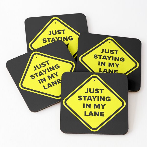 Item preview, Just Staying In My Lane designed and sold by Angry Swan Designs.