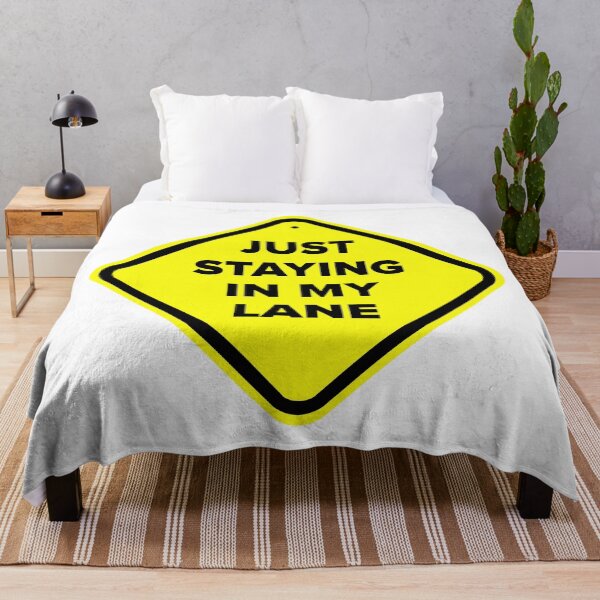 Item preview, Just Staying In My Lane designed and sold by Angry Swan Designs.
