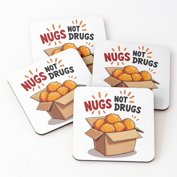 Artikelvorschau, Chicken Nuggets in einer Schachtel. Nuggets, keine Drogen. entworfen und verkauft von nadyushka-art.