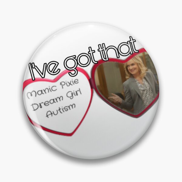 Item preview, Manic Pixie Dream Girl Autism Leslie Knope Fanart designed and sold by feardeargcrafts.