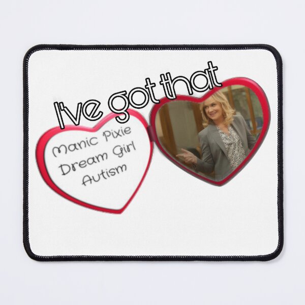 Item preview, Manic Pixie Dream Girl Autism Leslie Knope Fanart designed and sold by feardeargcrafts.