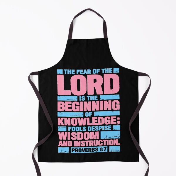 Item preview, Proverbs 1:7 The Fear of the LORD is the Beginning of Knowledge designed and sold by plushism.
