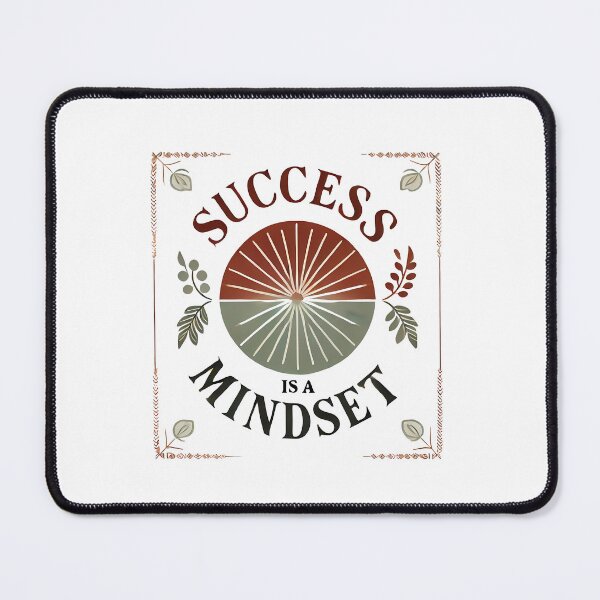 Item preview, Motivational Quote, Success is a Mindset designed and sold by Logiamerch.