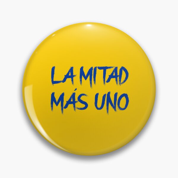 Item preview, La Mitad Más Uno blue designed and sold by VRedBaller.