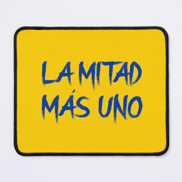 Item preview, La Mitad Más Uno blue designed and sold by VRedBaller.