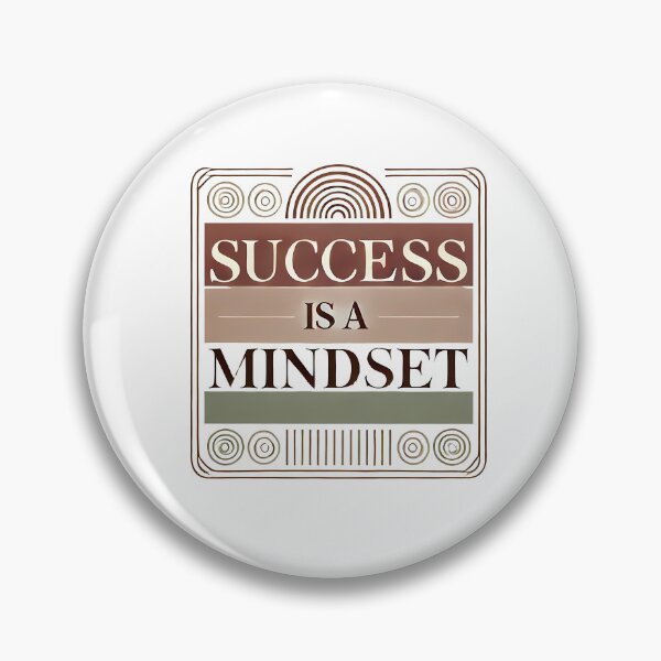 Item preview, Motivational Quote, Success is a Mindset designed and sold by Logiamerch.