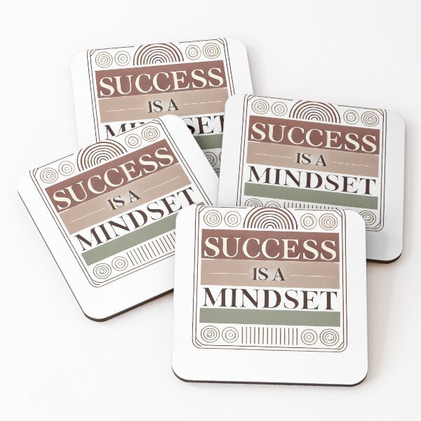 Item preview, Motivational Quote, Success is a Mindset designed and sold by Logiamerch.