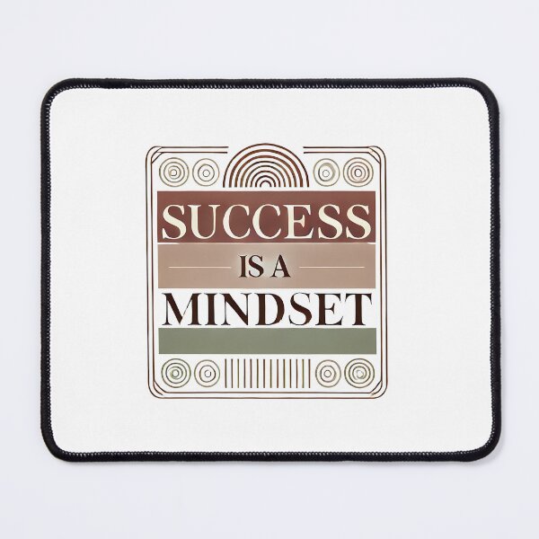 Item preview, Motivational Quote, Success is a Mindset designed and sold by Logiamerch.