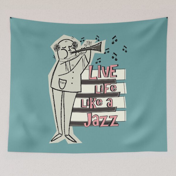 Item preview, Live life like a jazz designed and sold by PerlaDesignArt.