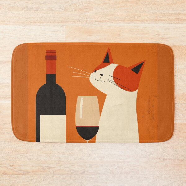 Item preview, In Vino Veritas -  Wine Feline - TruthInWine designed and sold by NikoDeeko.