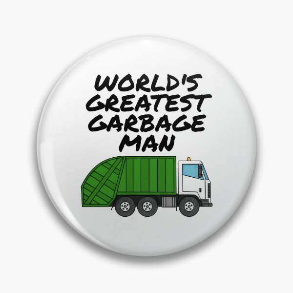 Item preview, World's Greatest Garbage Man, Garbage Truck designed and sold by doodlerob.