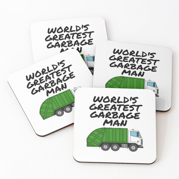 Item preview, World's Greatest Garbage Man, Garbage Truck designed and sold by doodlerob.