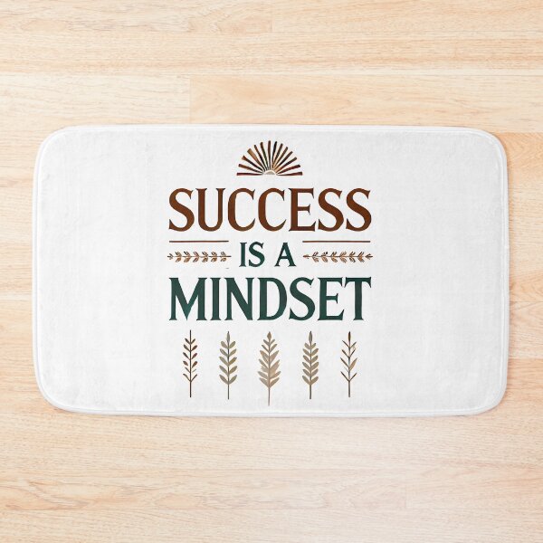 Item preview, Motivational Quote, Success is a Mindset designed and sold by Logiamerch.