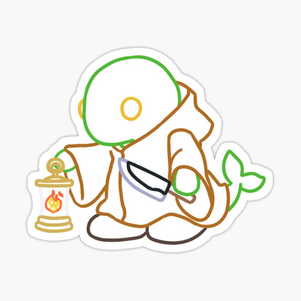 Tonberry Laminated Sticker