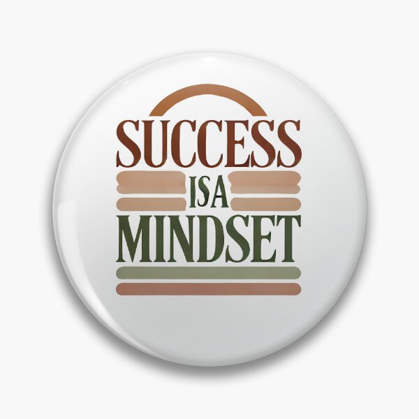 Item preview, Motivational Quote, Success is a Mindset designed and sold by Logiamerch.