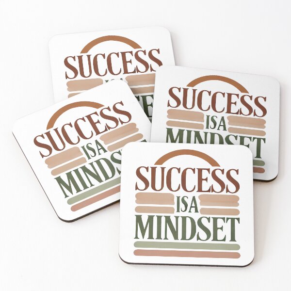 Item preview, Motivational Quote, Success is a Mindset designed and sold by Logiamerch.