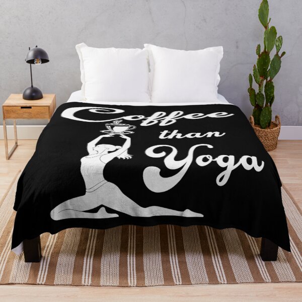 Item preview, Coffee than Yoga designed and sold by Colorfulman.