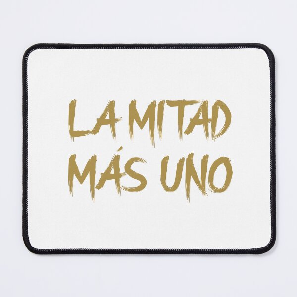 Item preview, La Mitad Más Uno gold b designed and sold by VRedBaller.