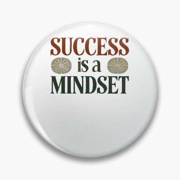 Item preview, Motivational Quote, Success is a Mindset designed and sold by Logiamerch.