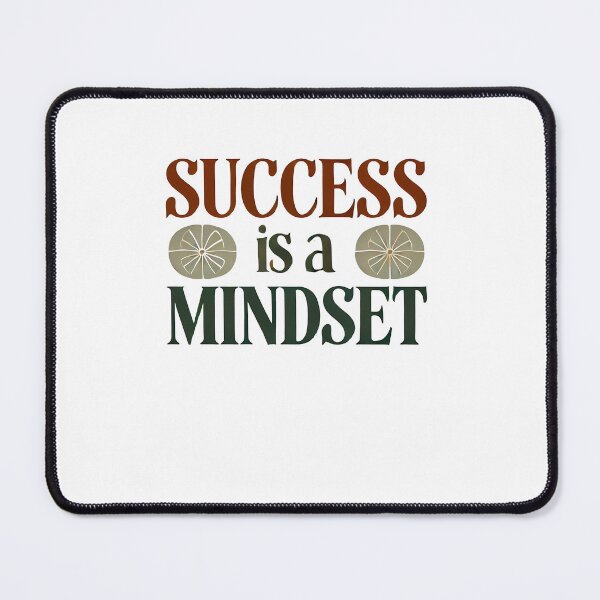 Item preview, Motivational Quote, Success is a Mindset designed and sold by Logiamerch.