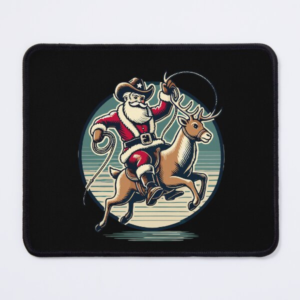 Item preview, Western Cowboy Santa Christmas Adventure designed and sold by LuminOrb.