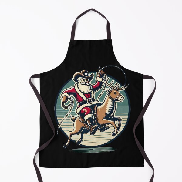 Item preview, Western Cowboy Santa Christmas Adventure designed and sold by LuminOrb.