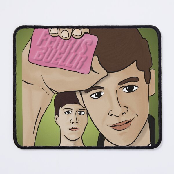 Item preview, Ferris Bueller Meets Fight Club - Cartoon Fan Theory Mashup with Ferris & Cameron designed and sold by PricklyBearArt.