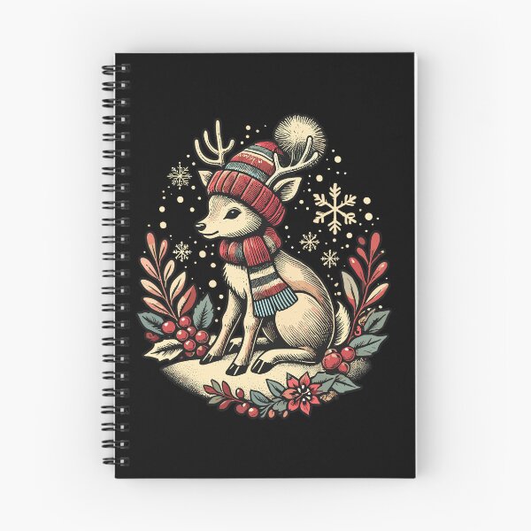 Item preview, Vintage Weihnachten Rentier Design Mit Schnee Und designed and sold by LuminOrb.