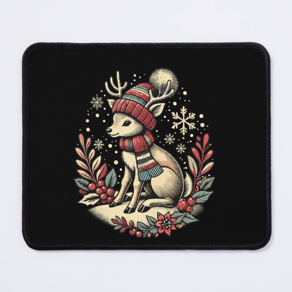 Item preview, Vintage Weihnachten Rentier Design Mit Schnee Und designed and sold by LuminOrb.