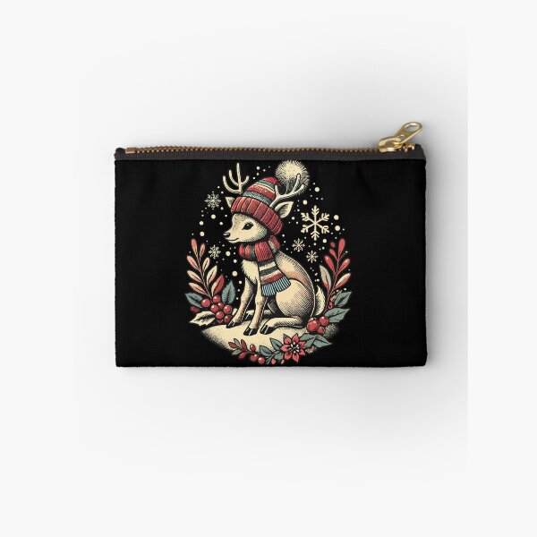 Item preview, Vintage Weihnachten Rentier Design Mit Schnee Und designed and sold by LuminOrb.