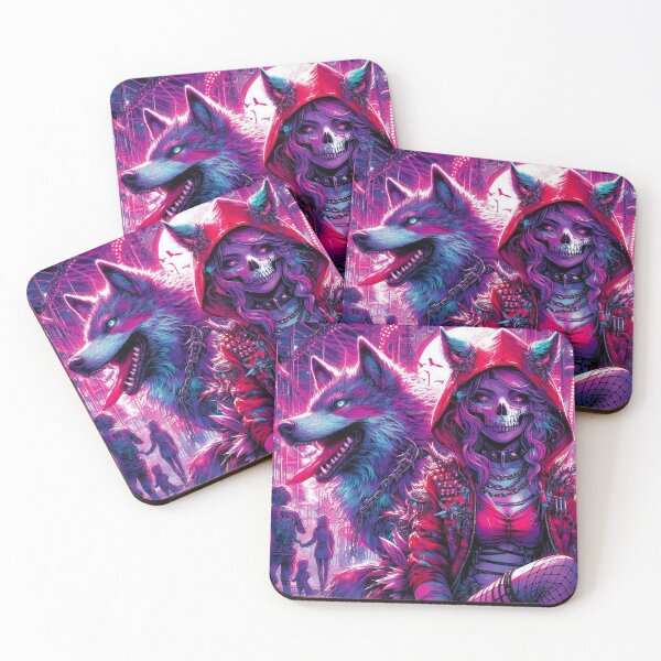 Item preview, Lobo en rojo designed and sold by RaF71PrO.