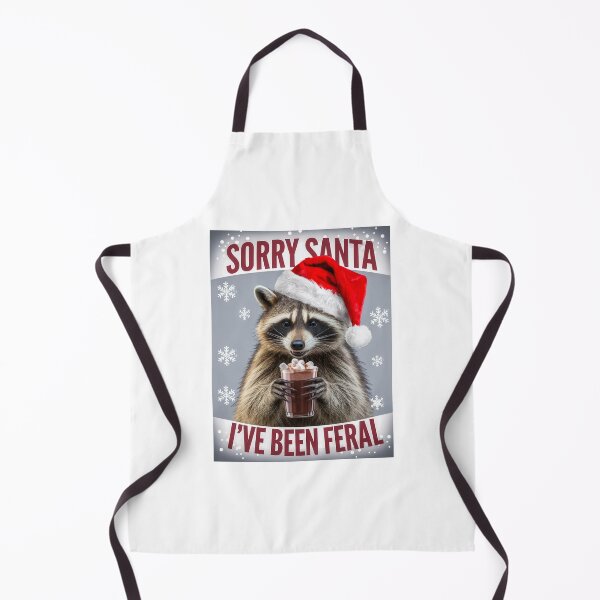 Item preview, Sorry Santa. I've Been Feral. designed and sold by Angry Swan Designs.