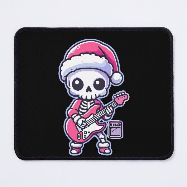 Item preview, Christmas Rocking Skeleton Motif designed and sold by LuminOrb.