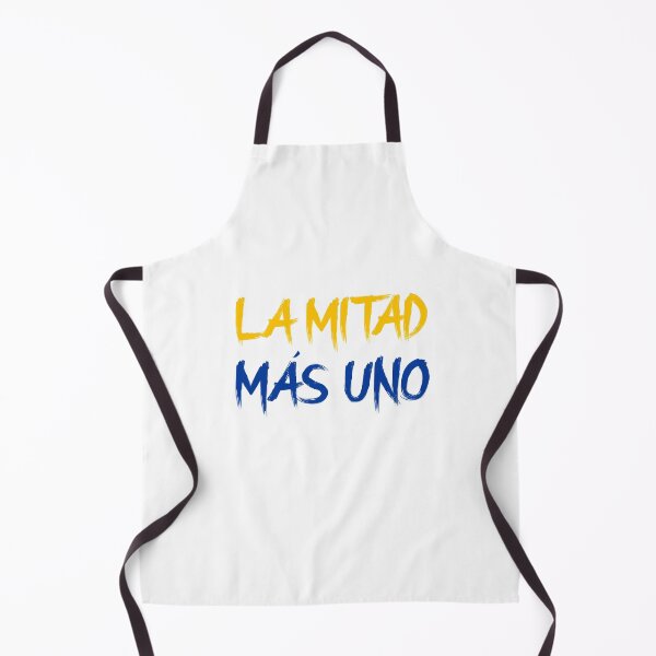 Item preview, La Mitad Más Uno yellow blue designed and sold by VRedBaller.