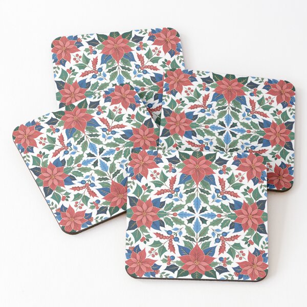 Item preview, Seamless Christmas mistletoe designed and sold by bosilvercat.