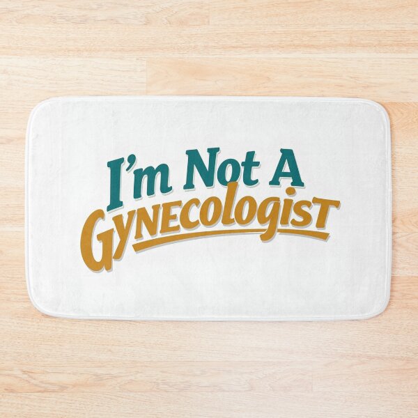 Item preview, Retro Vibes:  I'm Not a Gynecologist  Vintage Typography  designed and sold by Farid1Shop.