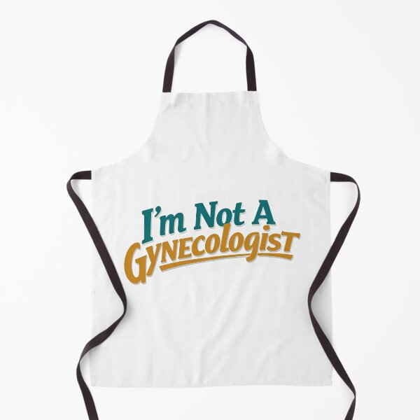 Item preview, Retro Vibes:  I'm Not a Gynecologist  Vintage Typography  designed and sold by Farid1Shop.